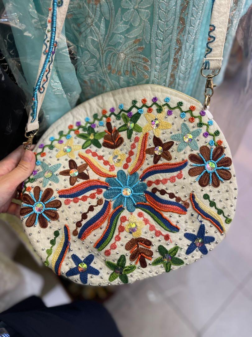 Handmade embroidered bags deals