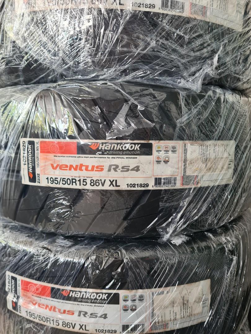Hankook RS4 195/50R15, Auto Accessories on Carousell