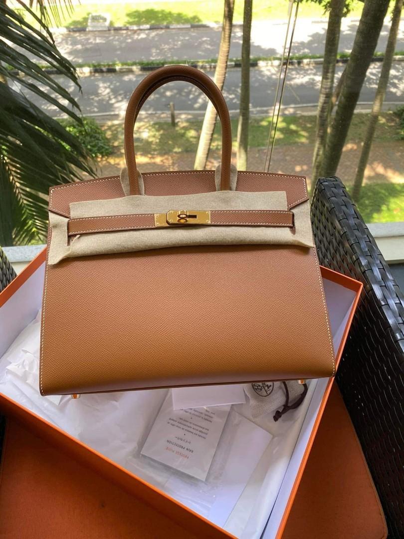 Hermes gold birkin 2025 30