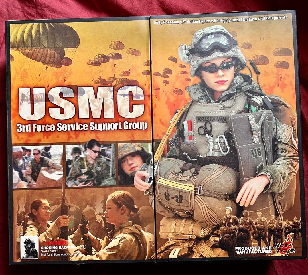 絕版Hot Toys 1/6 12” USMC 3rd Force Service Support Group