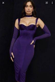 House of Cb Talika Corset midi dress
