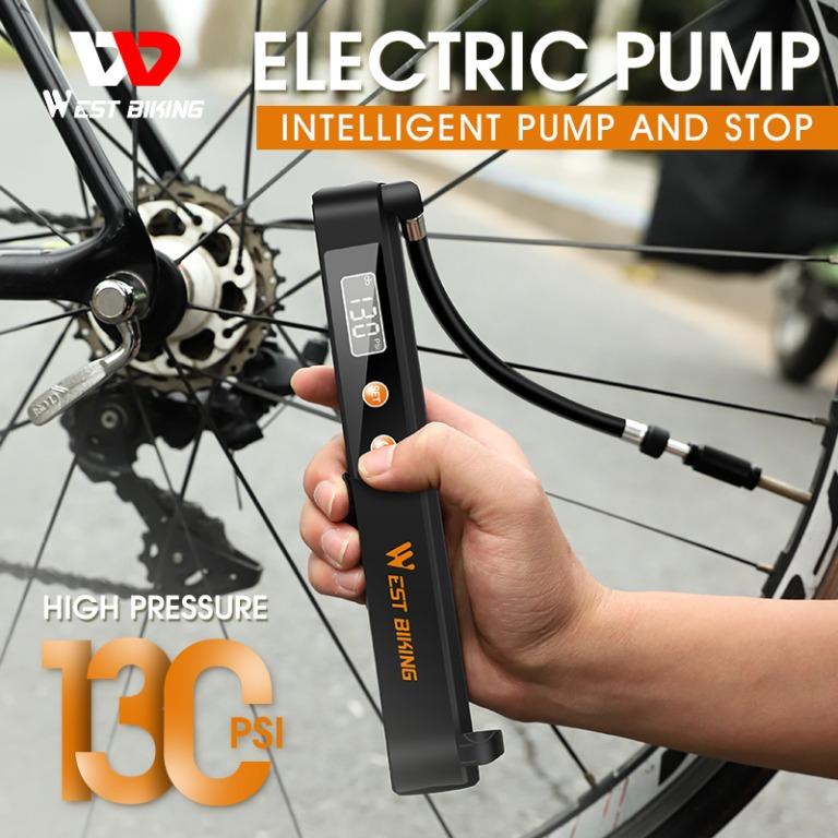 Pump bike tire with ball 2025 pump