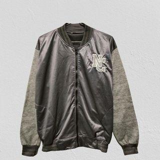 JACKET VARSITY BLACK GREY
