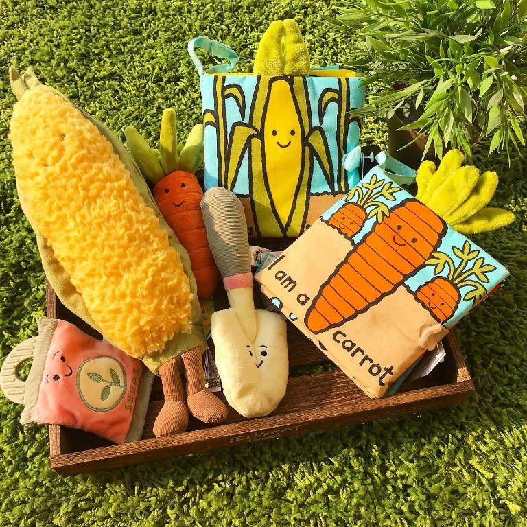 JELLYCAT Amuseable Sweetcorn 玉米公仔 (30cm), 兒童＆孕婦用品, 嬰兒玩具 Carousell