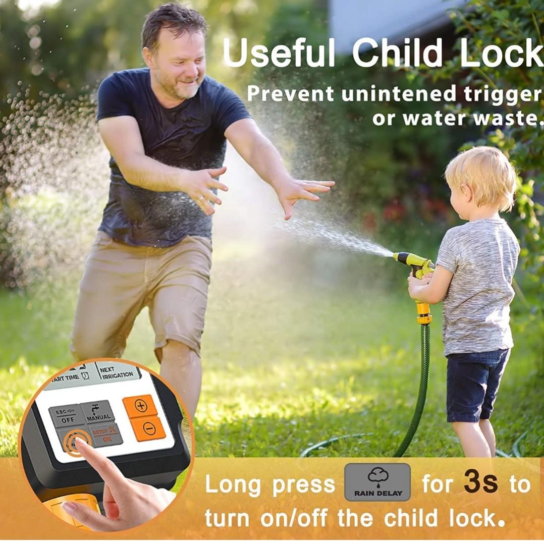 Kazeila Hose Timer, Water Timers for Hoses Programmable, Sprinkler