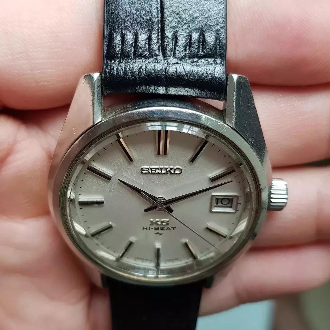 King Seiko 4502-7000 with original Buckle, Men's Fashion, Watches &  Accessories, Watches on Carousell