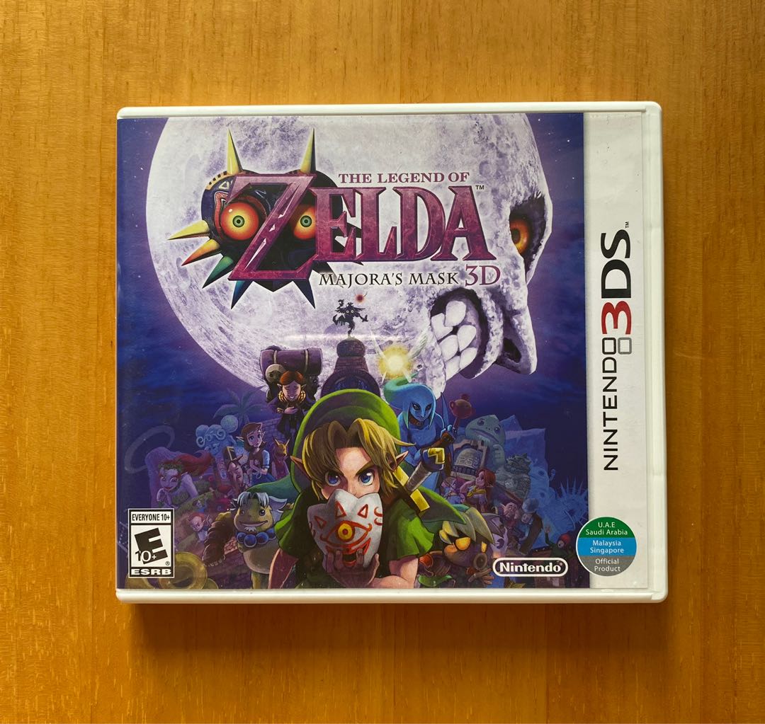 Legend of Zelda Majora's Mask MDE 2DS/3DS, Video Gaming, Video Games