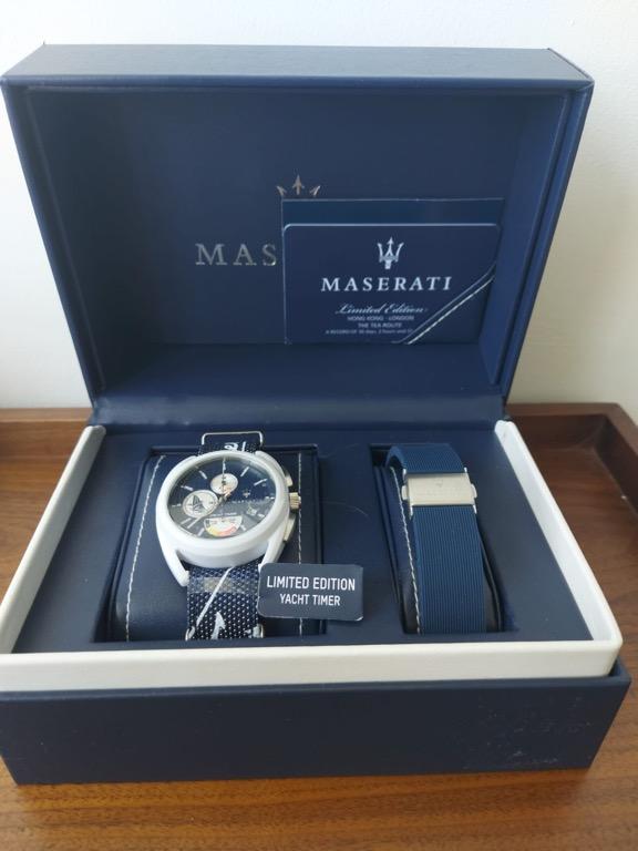 Limited Edition Maserati Yacht Timer Watch Men s Fashion Watches
