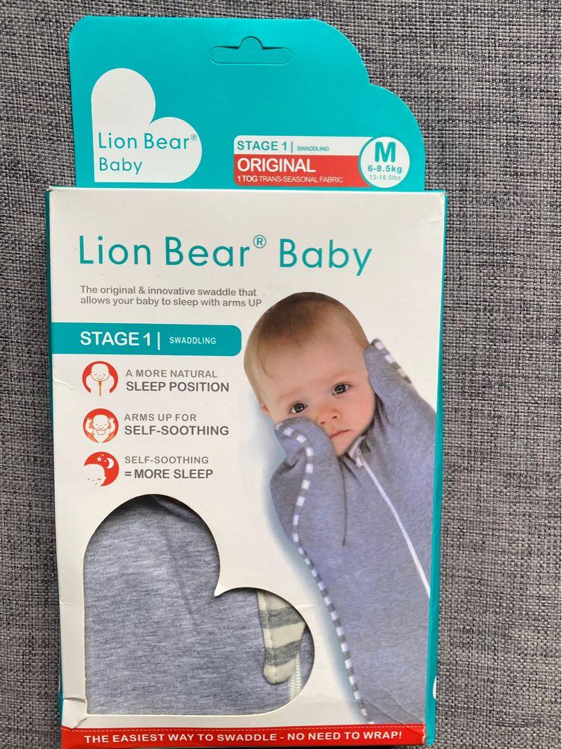 Lion bear swaddle store