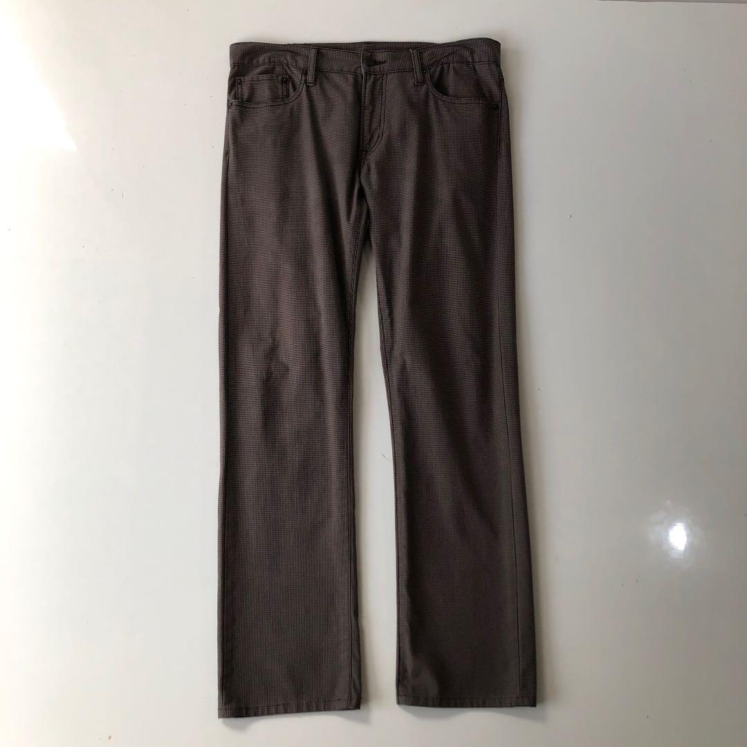 Long pant UNIQLO soft jin, Fesyen Pria 