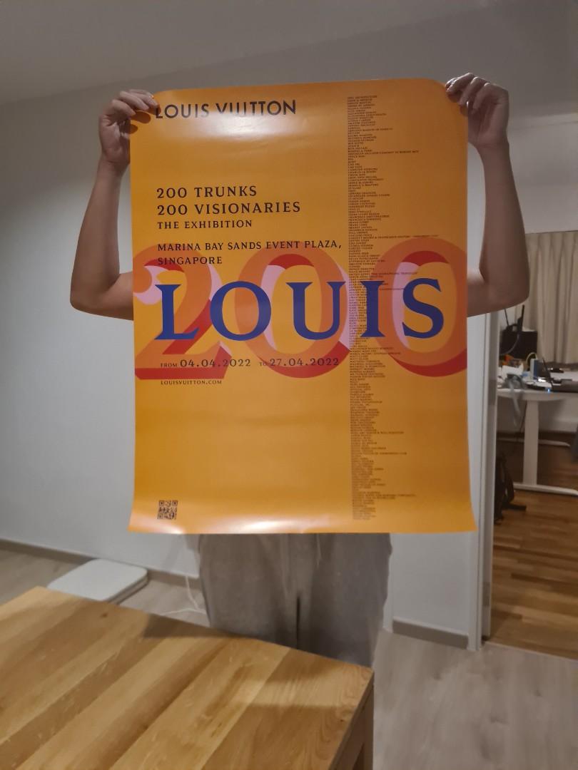 Louis Vuitton 200 Trunks Exhibition Poster's Set No Frames