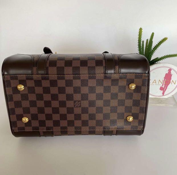 U​S​E​D LOUIS​ V​U​IT​T​O​N Berkeley Damier Ebene Canvas - 9brandname