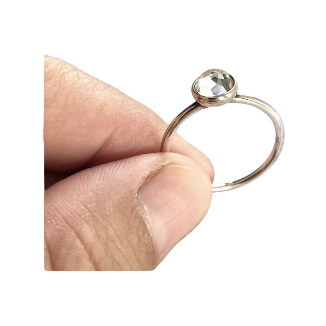 Pandora droplet birthstone ring clearance