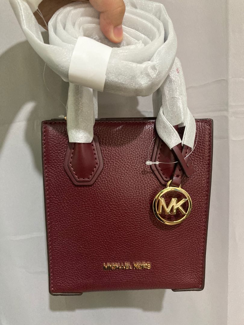 Mk mercer maroon top
