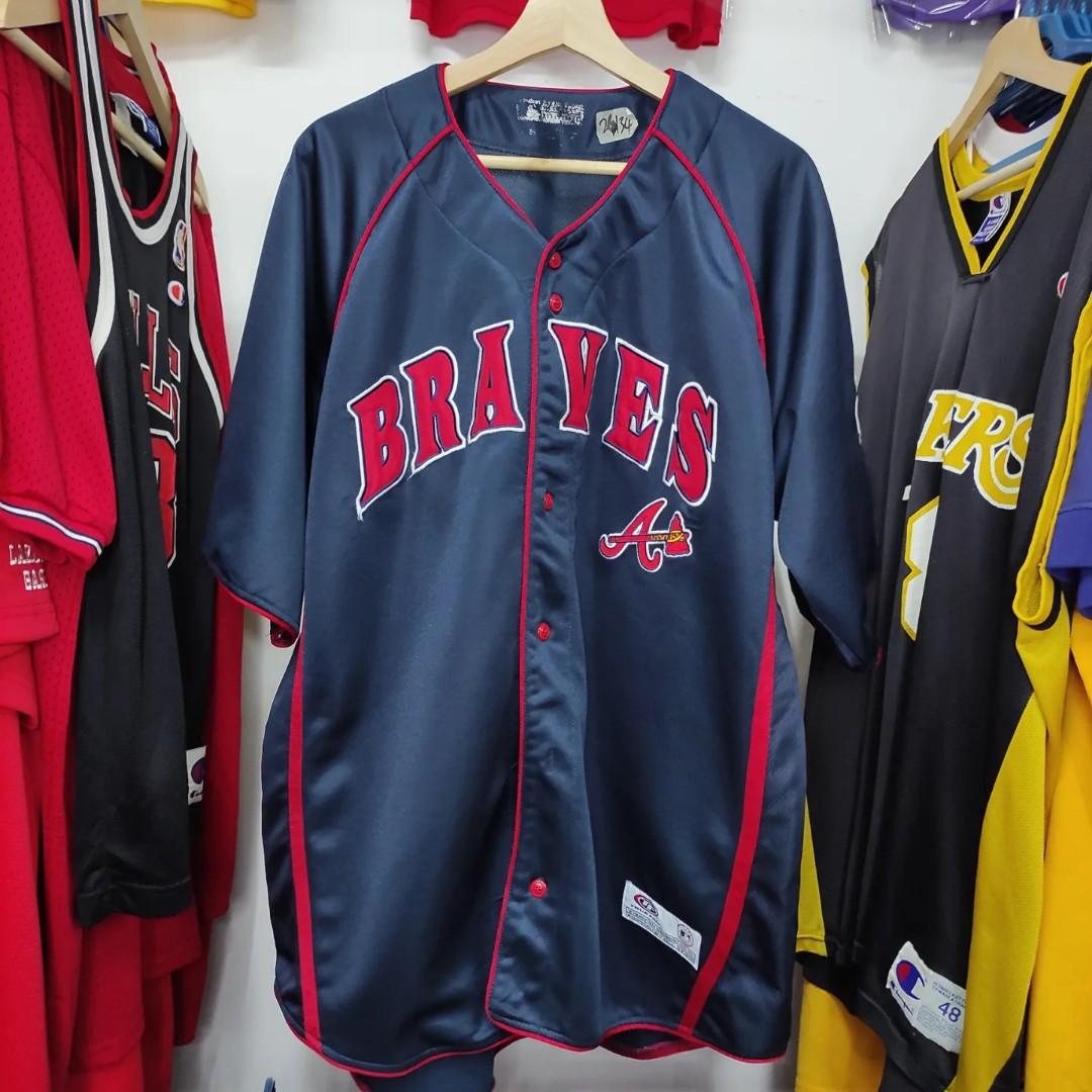 MLB Atlanta Braves Jersey, Men's Fashion, Activewear on Carousell
