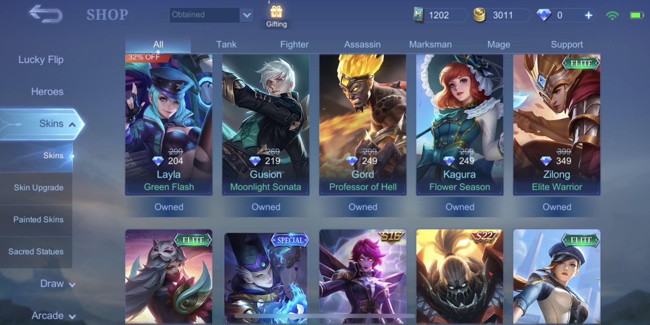 Mlg Account Mobile Legends ML/MLBB Accounts (2 in 1), Video Gaming, Gaming ...