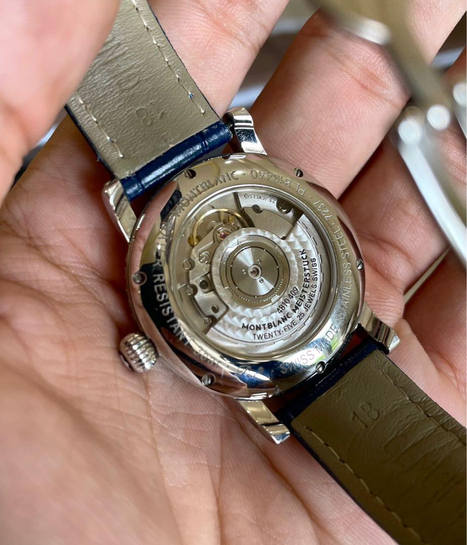 Open back automatic 2025 watch