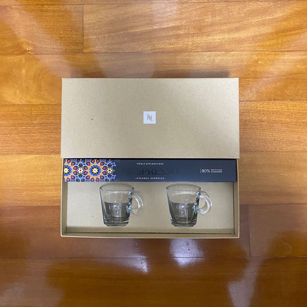 Nespresso Istanbul Espresso and VIEW Espresso Cups Set, 傢俬＆家居, 廚具和餐具