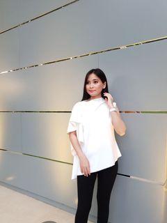 New !! White Top / atasan putih / blouse / baju wanita