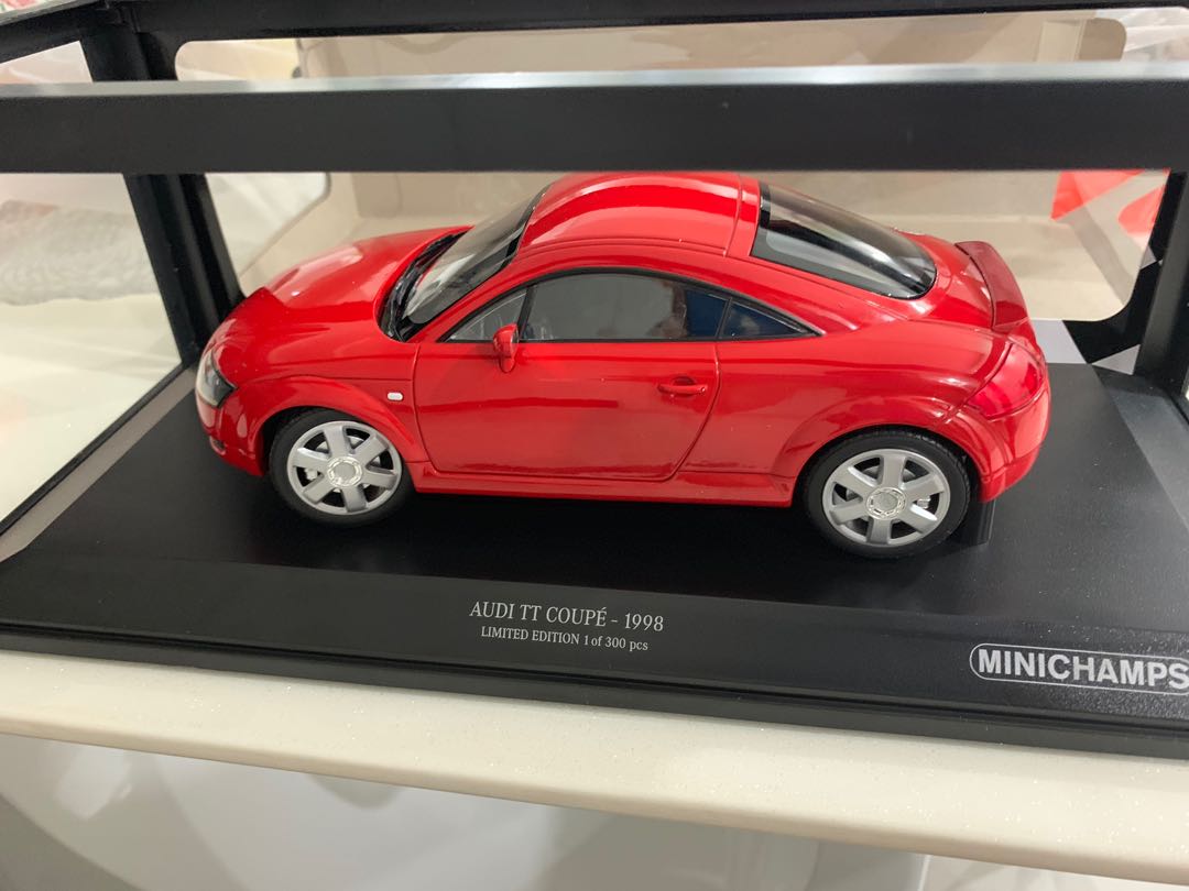 118 Minichamps limited edition Audi TT Coupe 1998, Hobbies & Toys