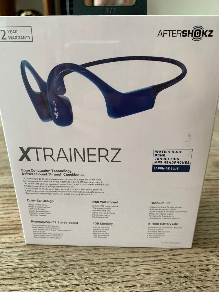 Aftershokz xtrainerz best sale sapphire blue