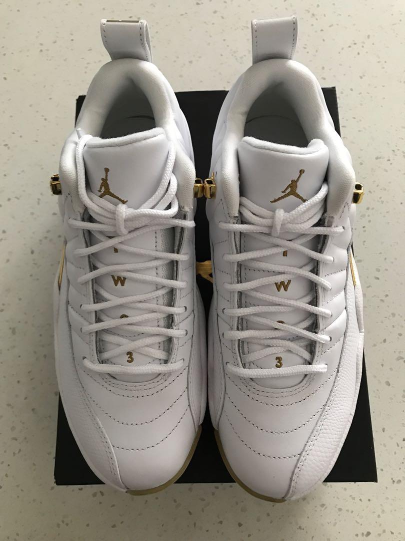 White gold jordan 12 new arrivals