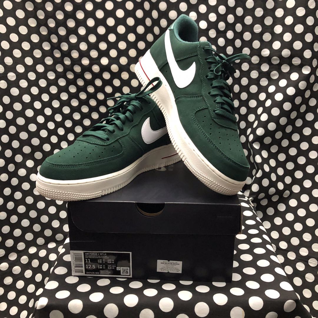 NIke air force 1 af1 utility green army size 7, Men's Fashion, Footwear,  Sneakers on Carousell