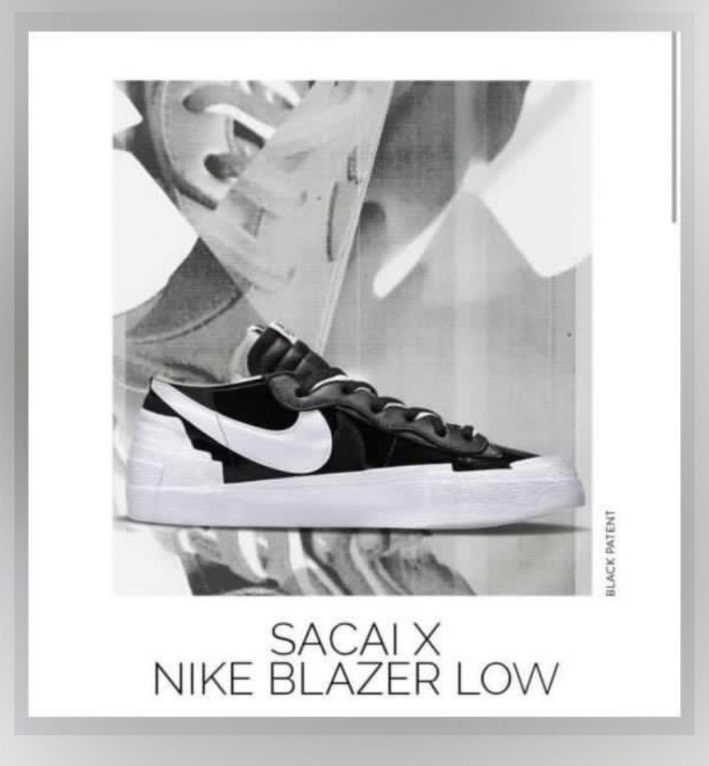 sacai blazer low sizing