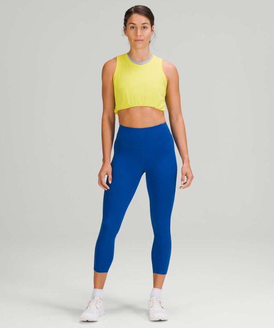NWT Lululemon Base Pace HR Tight 23” - Symphony Blue, Women's Fashion,  Activewear on Carousell