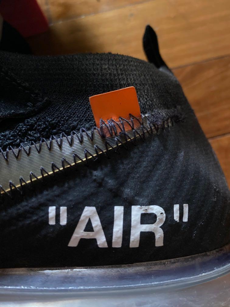 Nike vapormax fake store vs real black