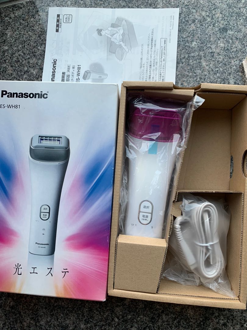 Panasonic ES-WH81 脱毛機, 美容＆化妝品, 沐浴＆身體護理, 沐浴及身體