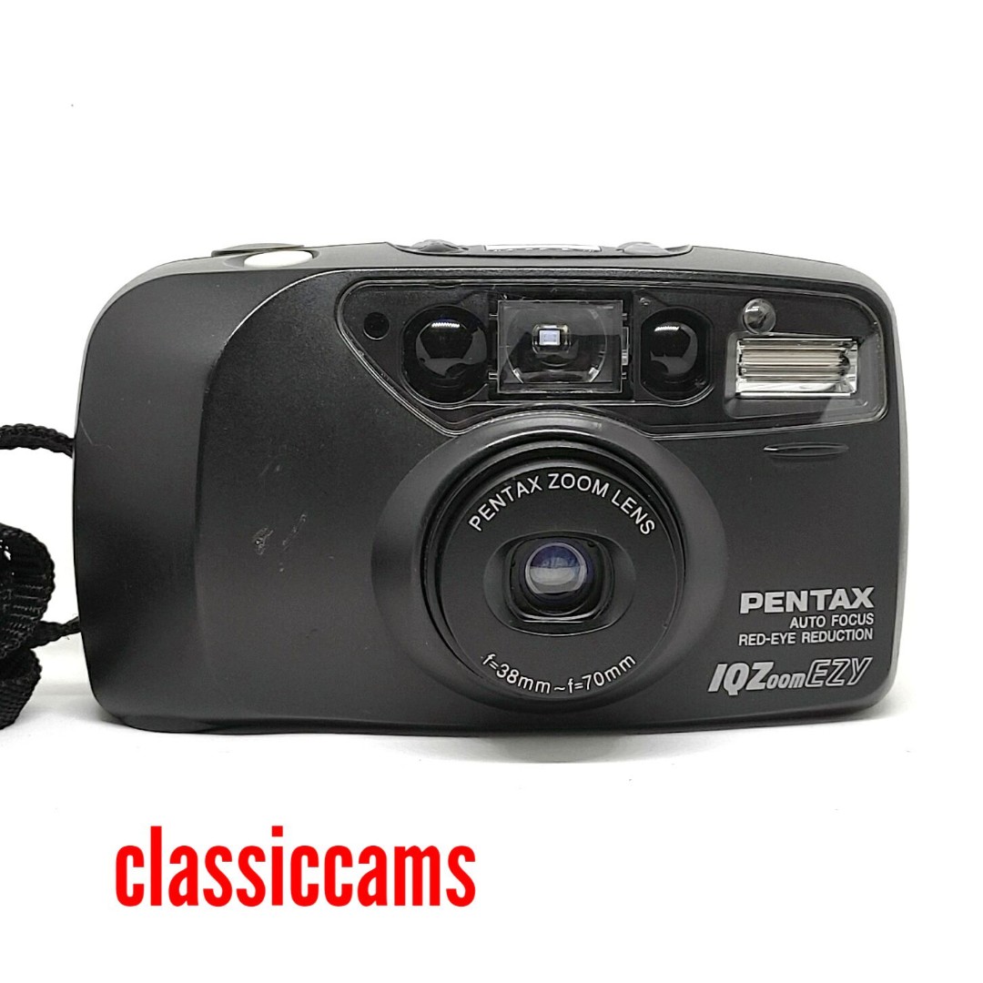 Pentax IQZoom EZY 35mm Film Camera, Photography, Cameras on Carousell