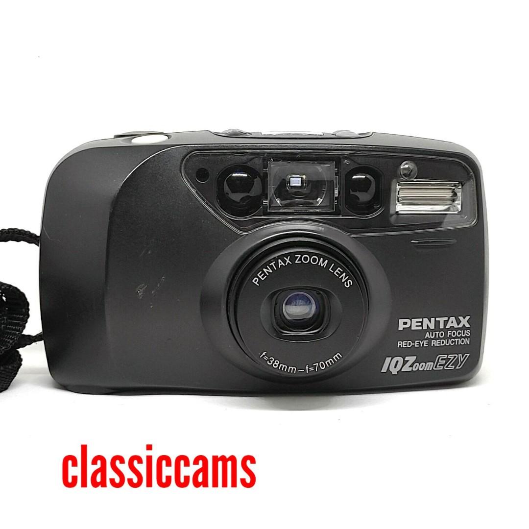 Pentax IQZoom EZY 35mm Film Camera, Photography, Cameras on Carousell