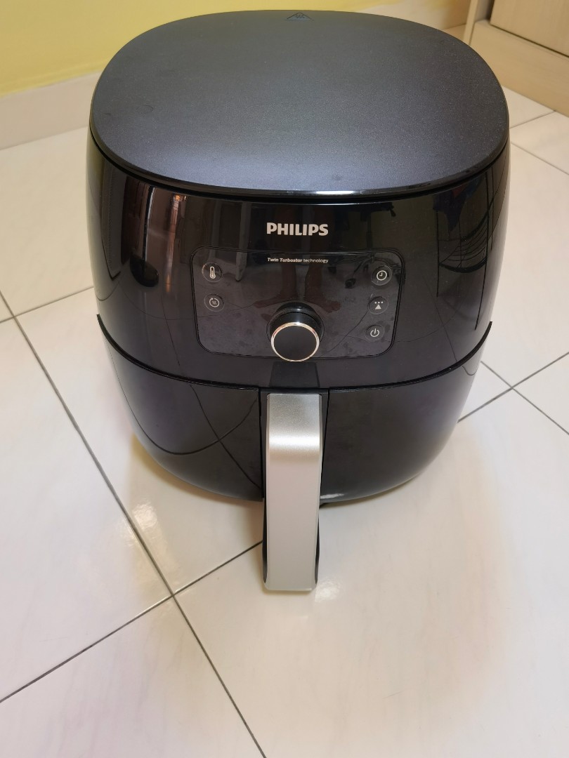 Philips air fryer XXL twin turbostar HD9654, Furniture & Home Living