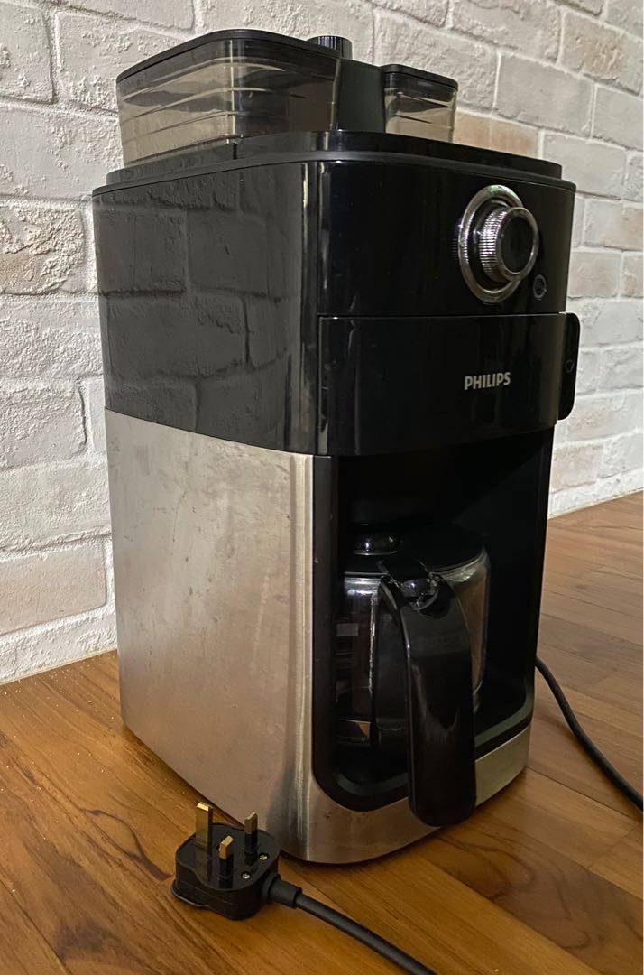 Philips Grind and Brew Coffee Maker HD7762/00, TV & Home Appliances