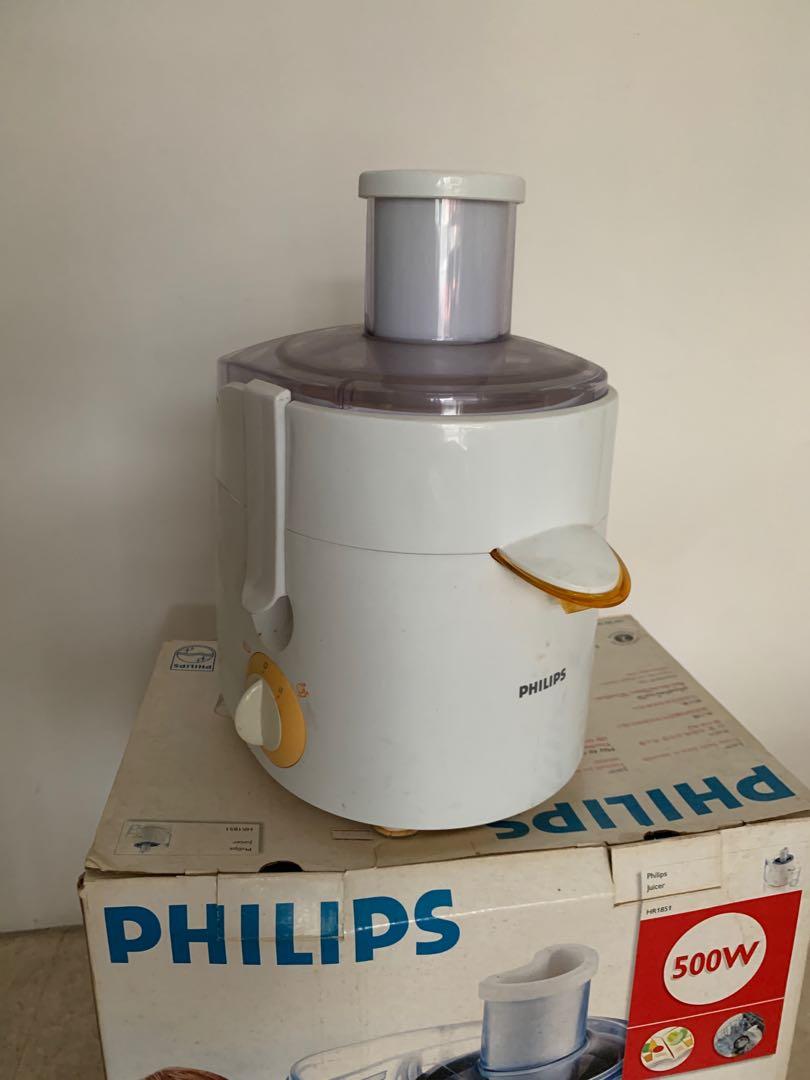 Philips Juicer, HR1851, TV & Home Appliances, Kitchen Appliances, Juicers, Blenders & Grinders