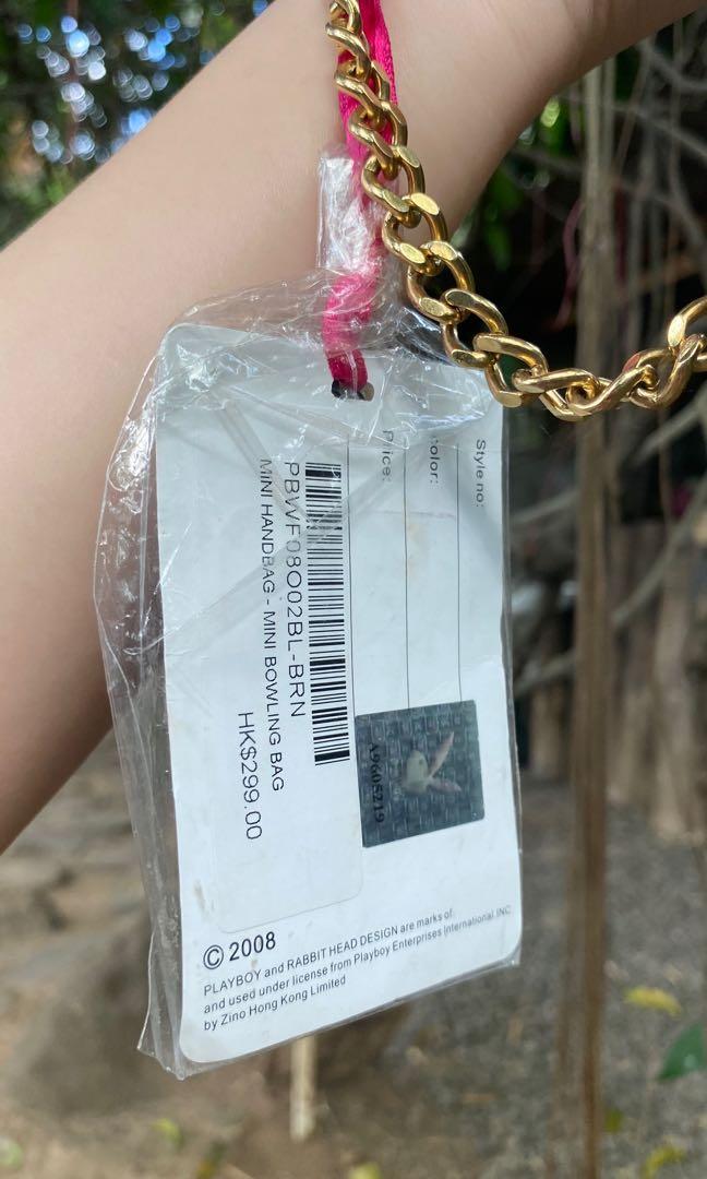 Playboy Mini Bag (Category: Luxury Bags & Wallets) located in Pasig City. Submitted by luxdyneeds (Listing ID 1154779220, Image 3). Description: - 100% authentic - good as new 🥺 - with tag, price tag: $299 - equivalent 15k to peso :) - very y2k.