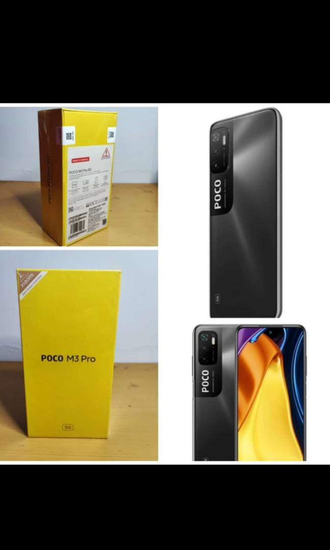 Poco M3 Pro 5g 6gb128gb Black Garansi Resmi Telepon Seluler And Tablet Ponsel Android Xiaomi 5482