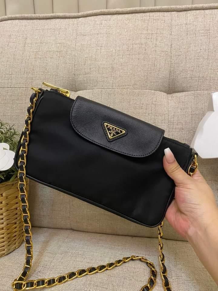 Prada tessuto shop saffiano price