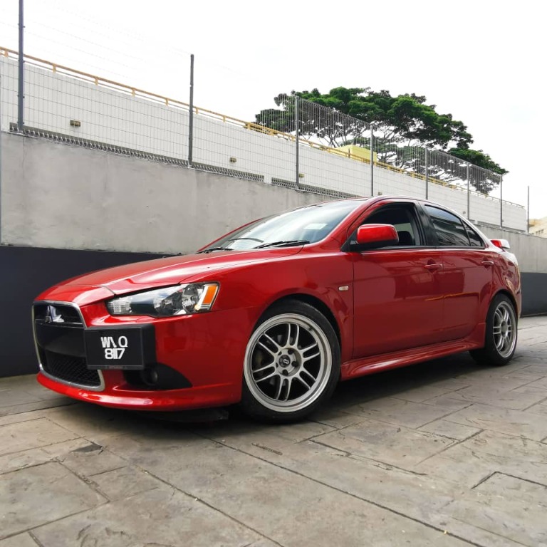 PROMO STOK MITSUBISHI LANCER GT ENKEI RIM, Cars, Cars for Sale on Carousell