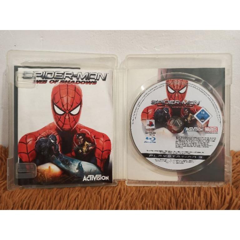 Spider-Man Web of Shadows Sony Playstation 3 PS3 Free Region