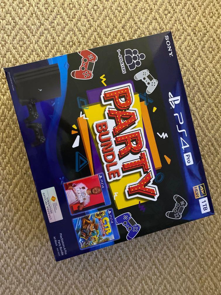 Playstation 4 pro party bundle deals