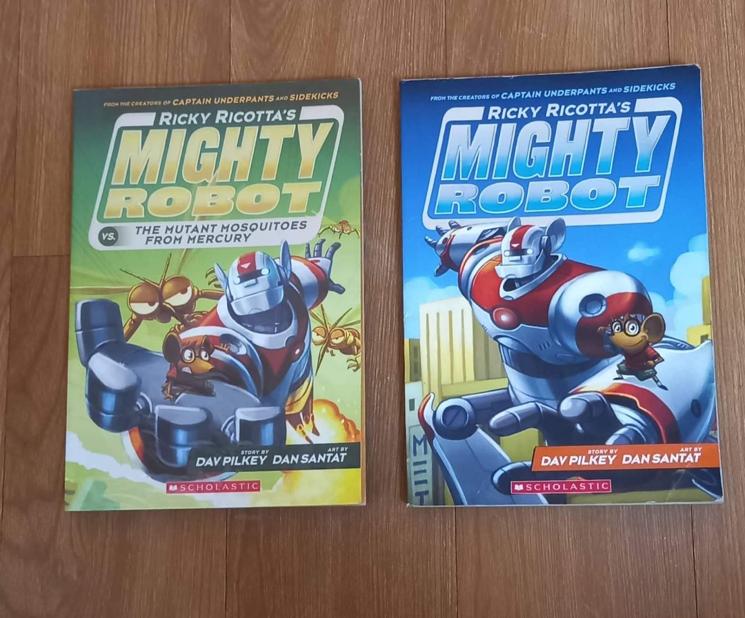 Ricky Rotta RICKY ROTTA'S MIGHTY ROBOT Buy 1 Get 1, Hobbies & Toys, Books ...