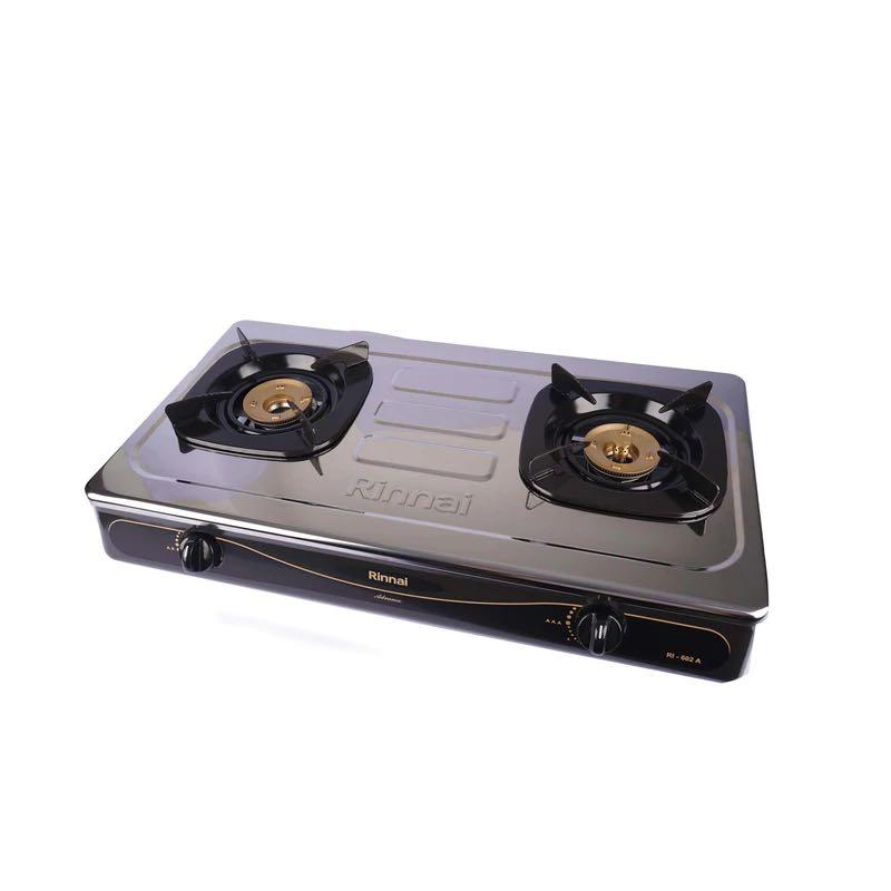 Rinnai RI-602A Gas Stove, Furniture u0026 Home Living, Kitchenware u0026 Tableware,  Cookware u0026 Accessories on Carousell