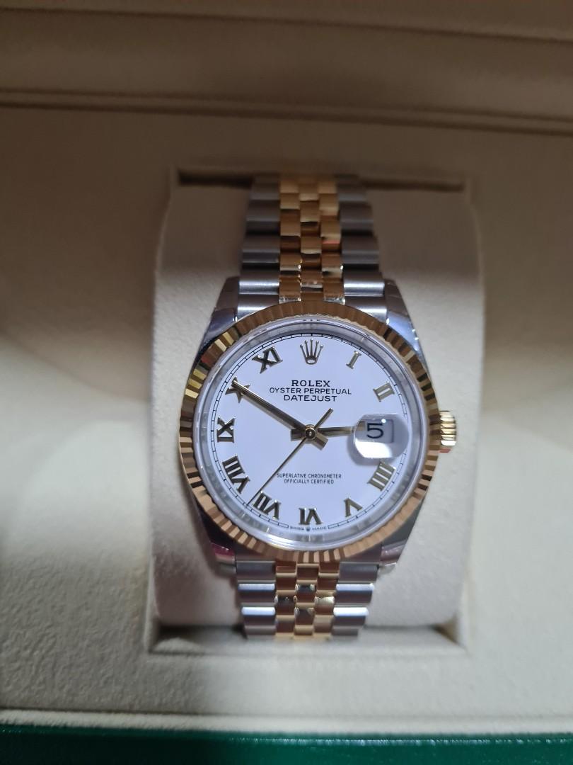 rolex datejust 36mm 126233