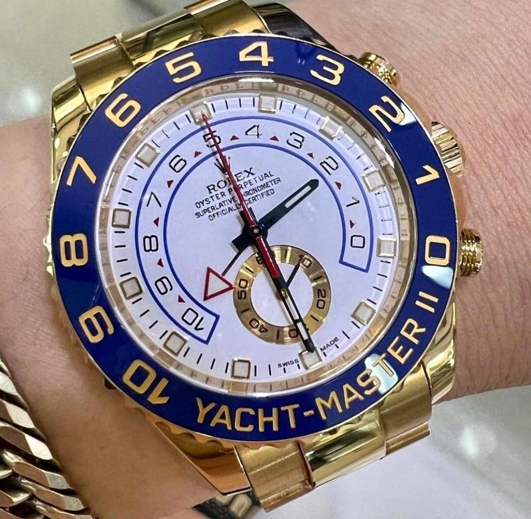 Rolex Yacht-Master II 2014 Solid Gold 