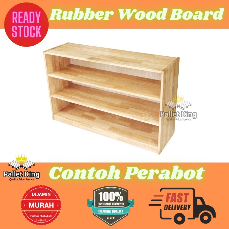 RUBBER BOARD AC 25mm Rubber Wood Rubber Wood Table Top