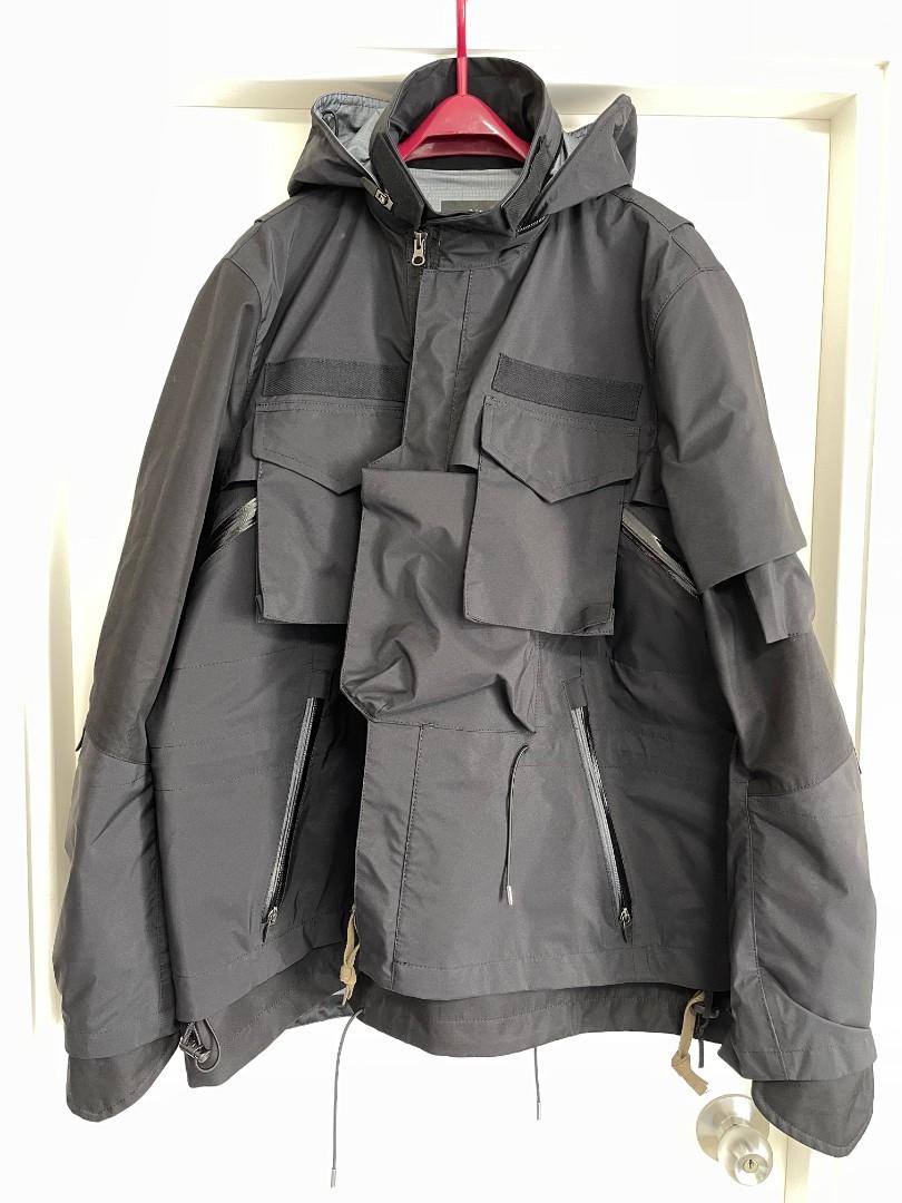 Sacai x Acronym Technical Hooded Jacket, 男裝, 外套及戶外衣服