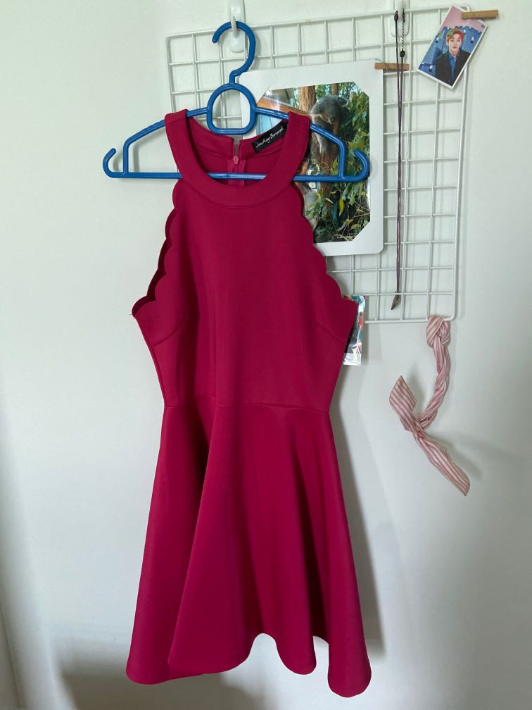 Scallop Dress, Women's Fashion, Dresses & Sets, Dresses on Carousell