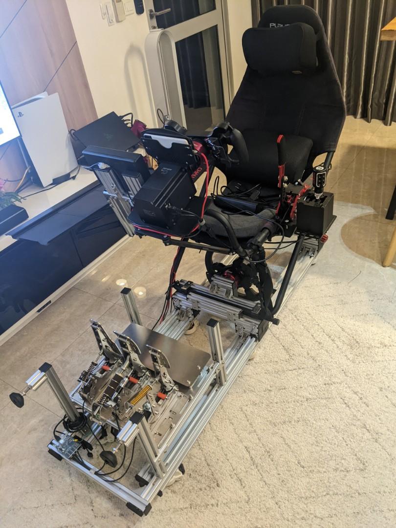 Sim Racing Rig Customized simagic fanatec Thrustmastsr playseat